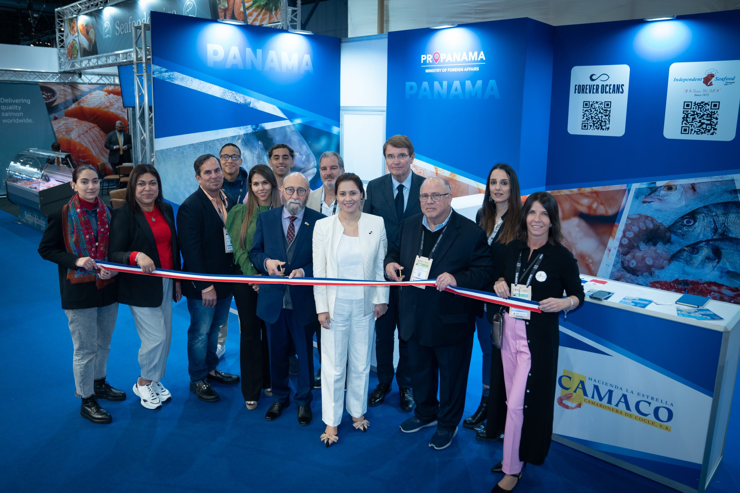Panamá promociona por cuarta vez oferta exportable de productos del mar en Seafood Expo Global