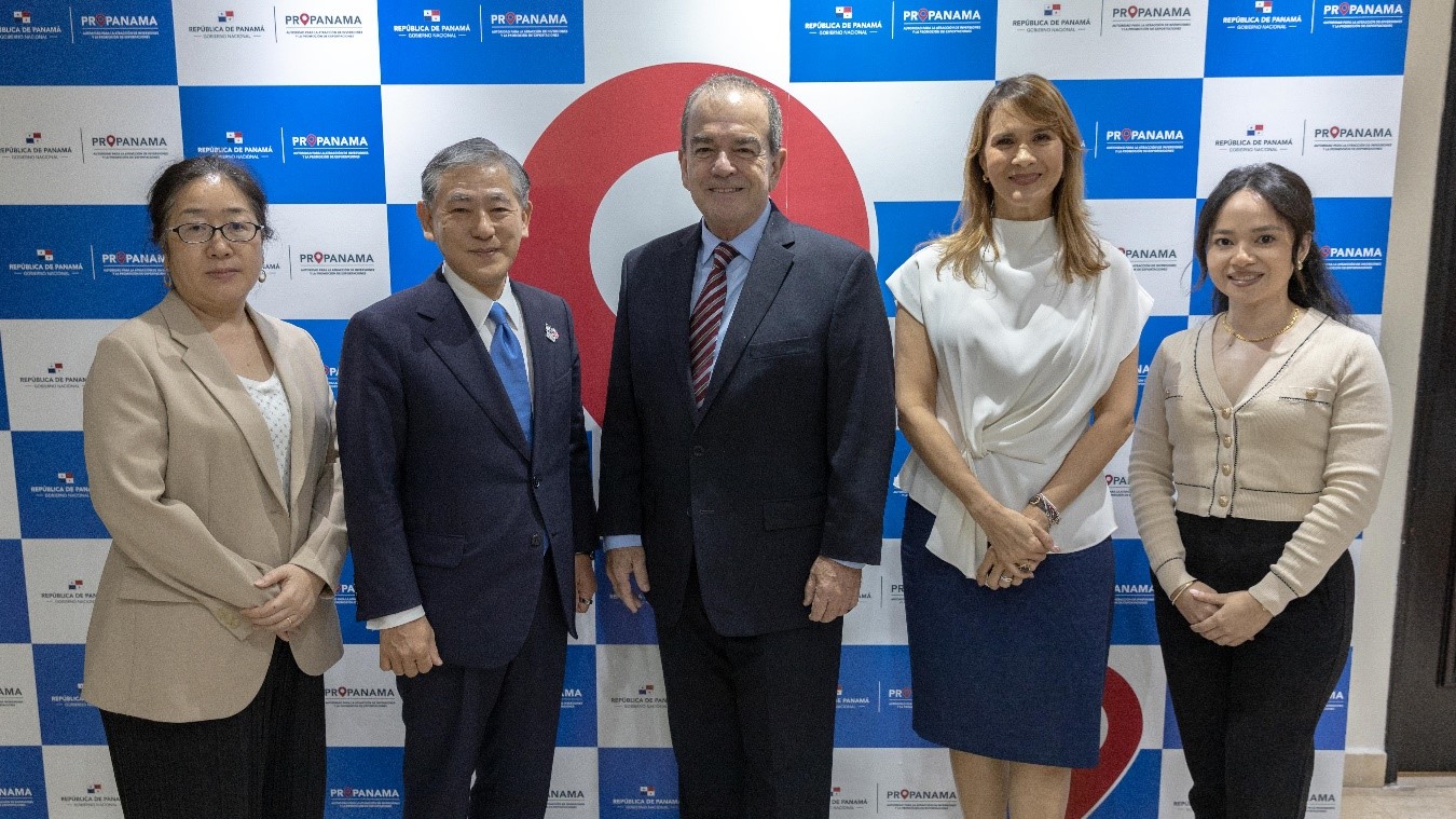 Visita oficial del nuevo embajador de Japón en Panamá, S.E. Kazuyoshi Matsugana